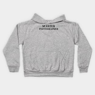 Master Photographer Kids Hoodie